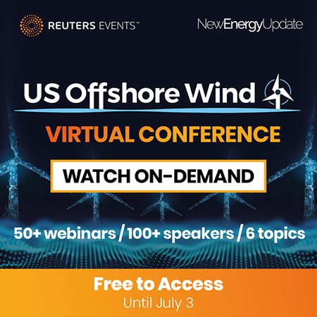 US Offshore Wind 2020 Virtual Conference (Reuters Events) Now available to watch on-demand