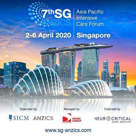 SG-ANZICS 2020: 7th SG-ANZICS Asia Pacific Intensive Care Forum