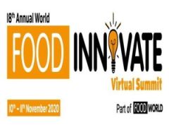 18th Annual World Food Innovate Virtual Summit (10th - 11th November, 2020)