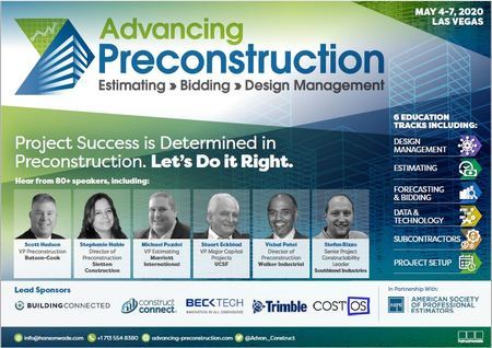 Advancing Preconstruction 2020