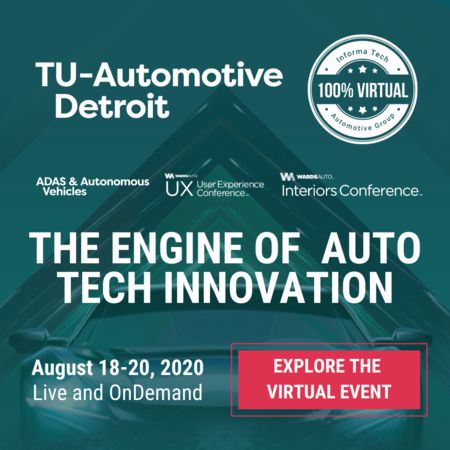 TU-Automotive Detroit - 100% Virtual