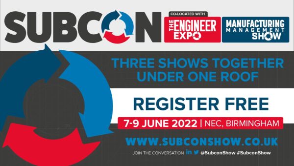 Subcon 2022 (co-located with The Engineer Expo and Manufacturiung Management Show)