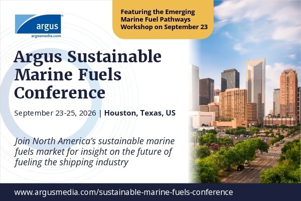 Argus Sustainable Marine Fuels Conference