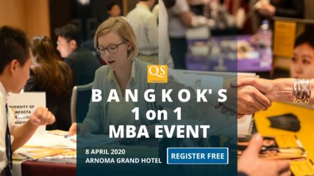 QS Bangkok MBA Event Free Entry - 1 on 1 MBA Meeting and Networking