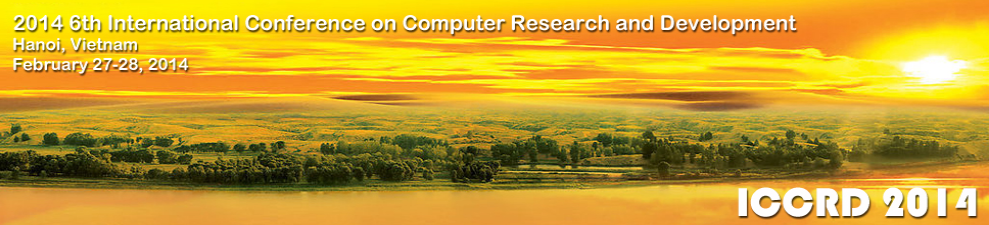 6th Int. Conf. on Computer Research and Development