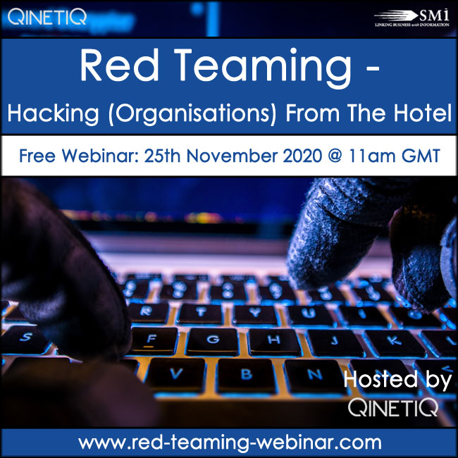 Red Teaming – Hacking (Organisations) From The Hotel [FREE WEBINAR]
