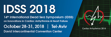 14th International Dead Sea Symposium, October 28-31, 2018, Tel-Aviv