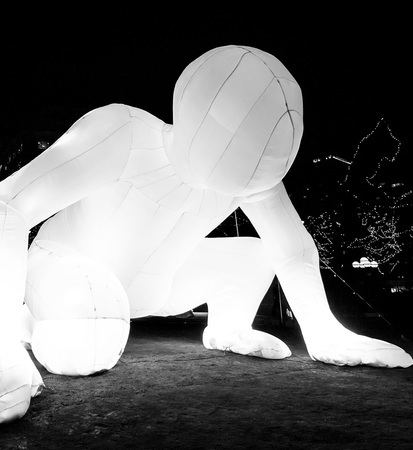 Inflatable Expanding Works of Art