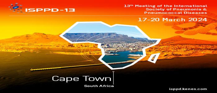 13th Meeting of the International Society of Pneumonia and Pneumococcal Diseases (ISPPD-13)