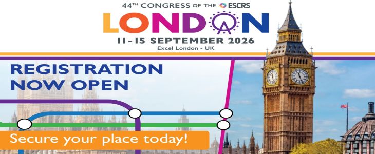 ESCRS 2026 | 44th Congress of the ESCRS | 11-15 September 2026 | London, UK