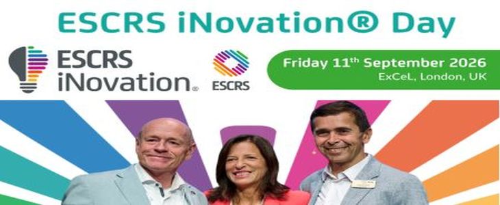 ESCRS iNovation&reg; Day | 11 September 2026 | London, UK