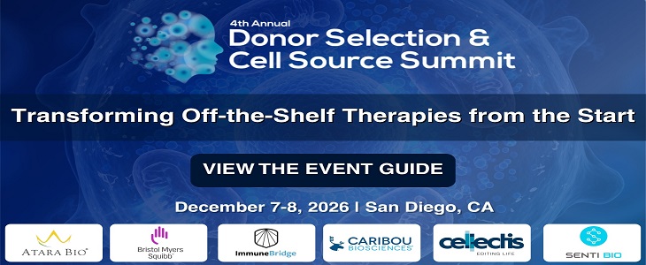 4th Donor Selection and Cell Source Summit