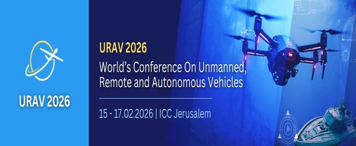 URAV 2026 - The World's Conference on Unmanned, Remote and Autonomous Vehicles | ICC Jerusalem