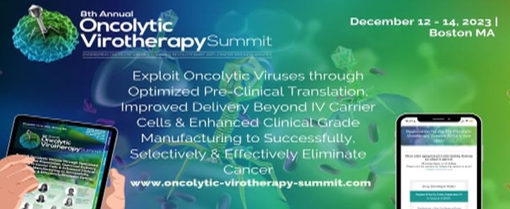 8th Oncolytic Virotherapy Summit 2023