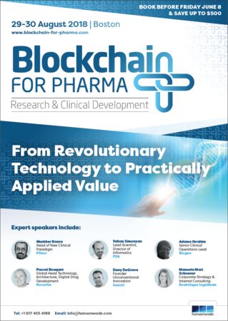 Blockchain for Pharma: Research and Clinical Development Summit