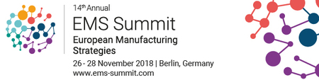 European Manufacturing Strategies Summit 2018, Berlin