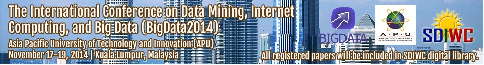 Int. Conf. on Data Mining, Internet Computing, and Big Data