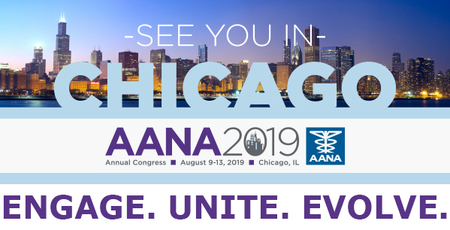 American Association of Nurse Anesthetists (AANA) 2019 Annual Congress