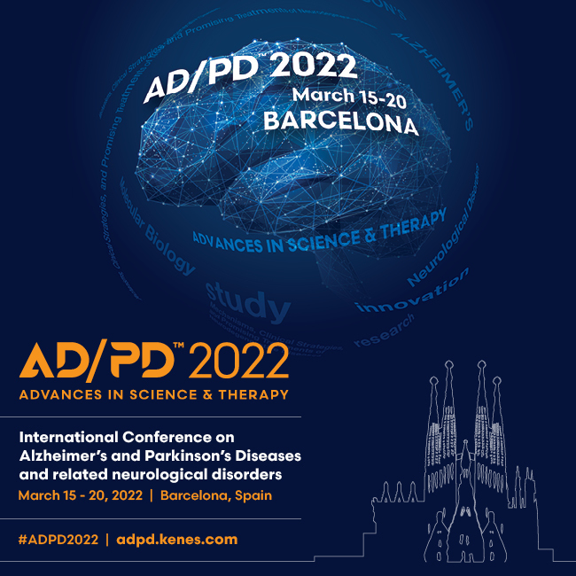AD/PD&trade; 2022 International Conference on Alzheimer's and Parkinson's Diseases