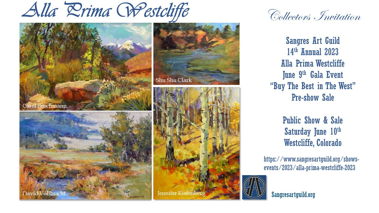 Alla Prima Westcliffe - Art Show and Sale