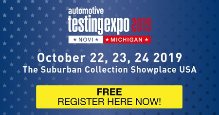 Automotive Testing Expo 2019, Novi, Michigan, USA - 22-24 October