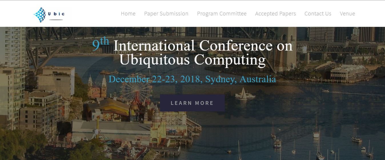 9th Int. Conf. on Ubiquitous Computing