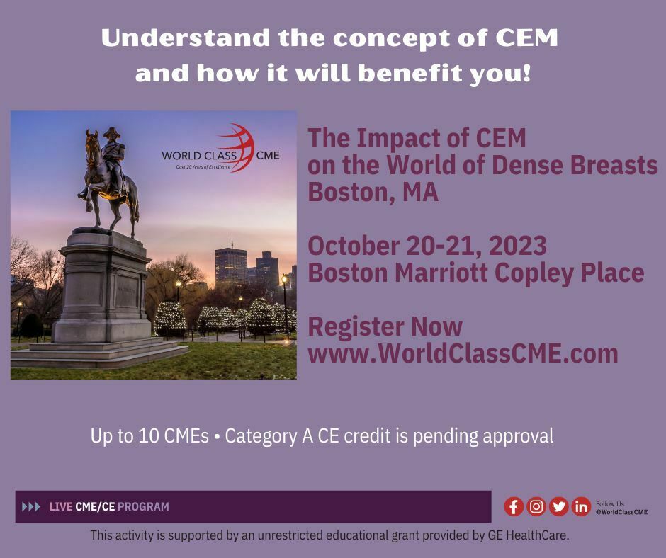 The Impact of CEM on World Dense Breasts