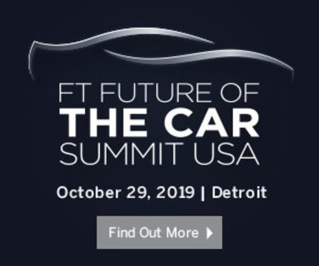 Financial Times Future of the Car Summit USA 2019