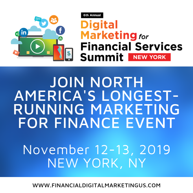 The 6th Annual Digital Marketing for Financial Services Summit New York