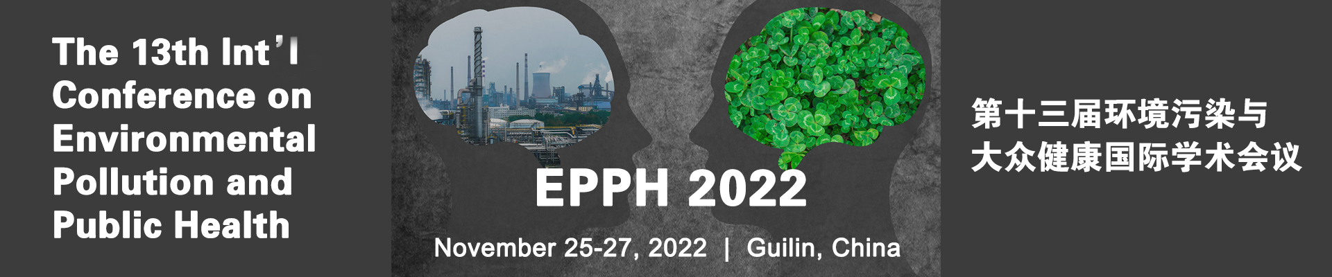 The 13th International Conference on Environmental Pollution and Public Health (EPPH 2022)