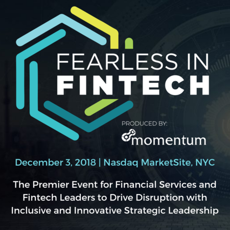 Fearless in FinTech | New York City, 2018