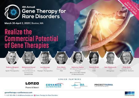 Gene Therapy for Rare Disorders 2020