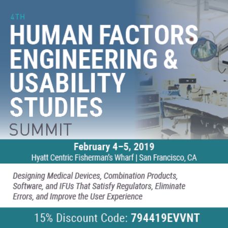 4th Human Factors Engineering And Usability Studies Summit