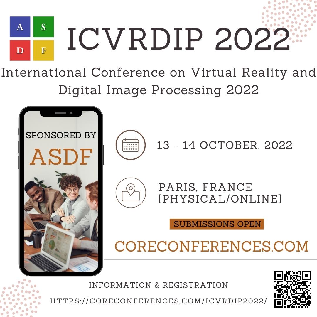 International Conference on Virtual Reality and Digital Image Processing 2022