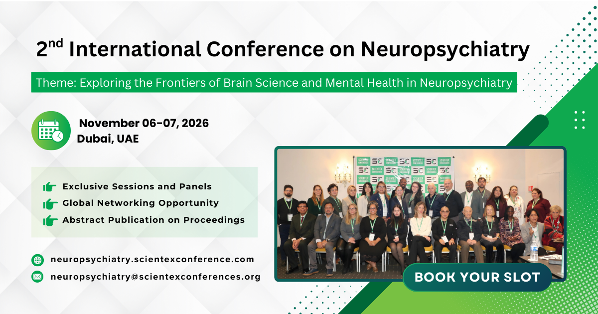 2nd International Conference on Neuropsychiatry