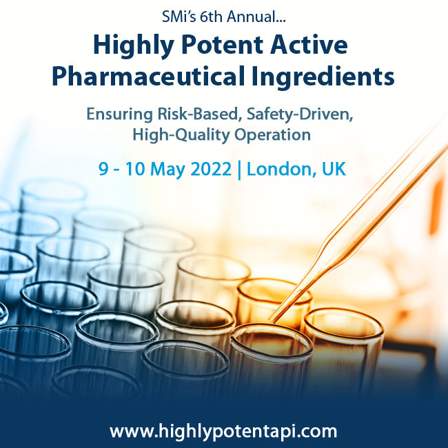 SMi’s 6th Annual Highly Potent Active Pharmaceutical Ingredients 