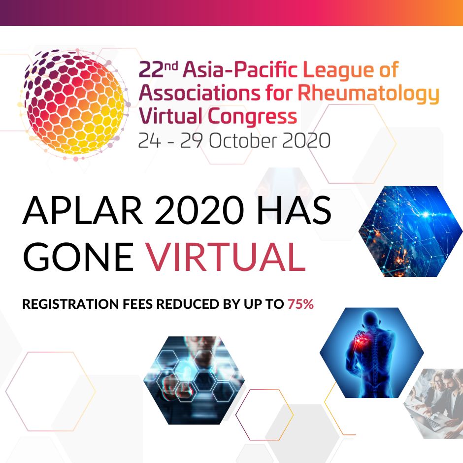 APLAR 2020 Virtual | 22nd APLAR Congress | 24-29 October 2020