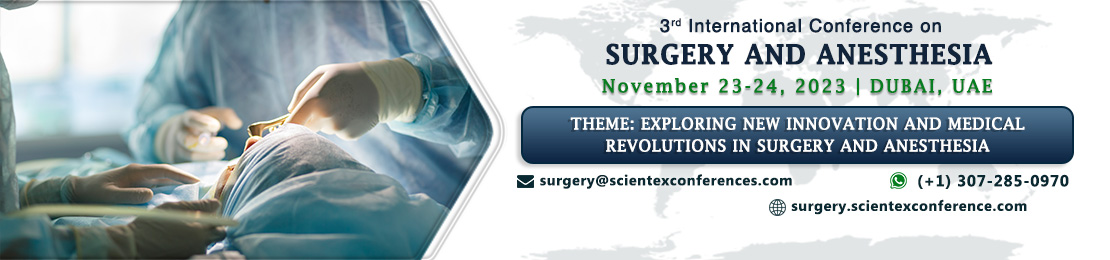 3rd International Conference on Surgery and Anesthesia ( Hybrid event)