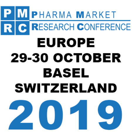 2019 European Pharma Market Research Conference, 29-30 Oct, Switzerland