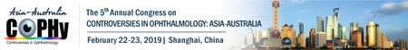 The 5th Congress on Controversies Ophthalmology: Asia Australia (COPHy AA)