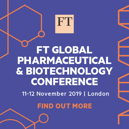 FT Global Pharmaceutical and Biotechnology Conference London 11-12 Nov.
