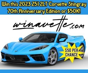 WInavette.com Charity Corvette Raffle