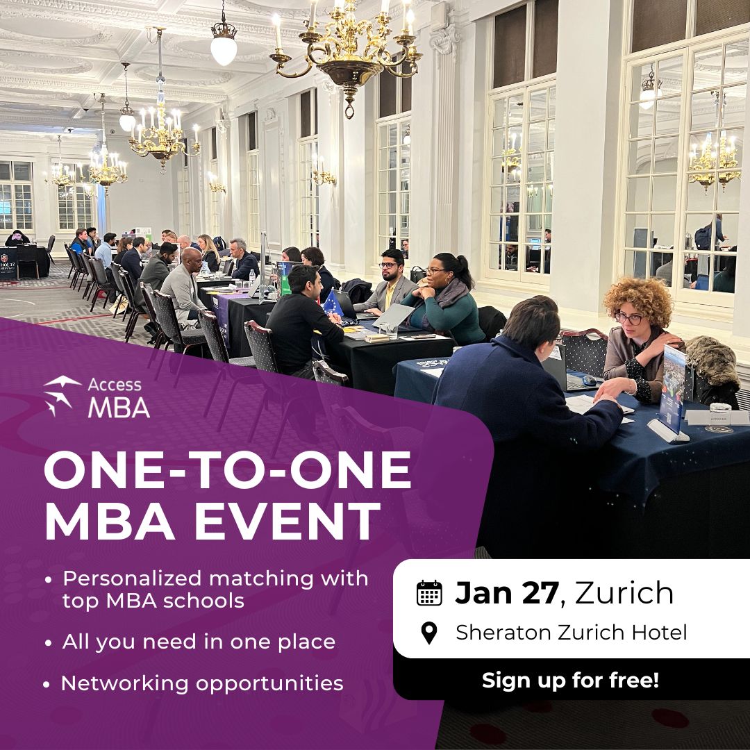 Access MBA event in Zurich