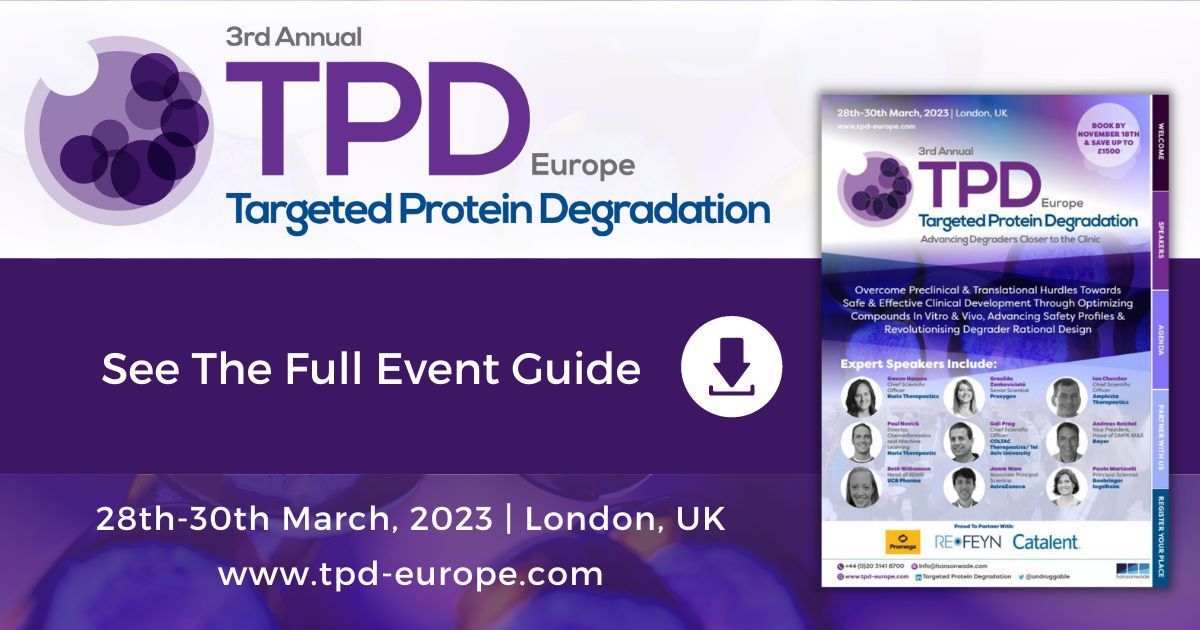 3rd Targeted Protein Degradation Europe Summit