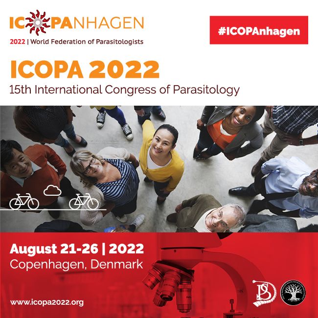 15th International Congresses of Parasitology &ndash; ICOPA XV, ICOPAnhagen
