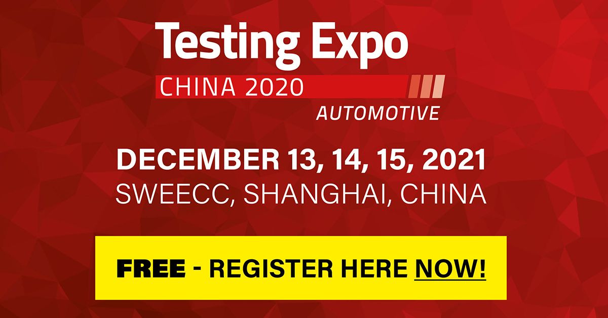 Automotive Testing Expo China 2021 - Shanghai, China