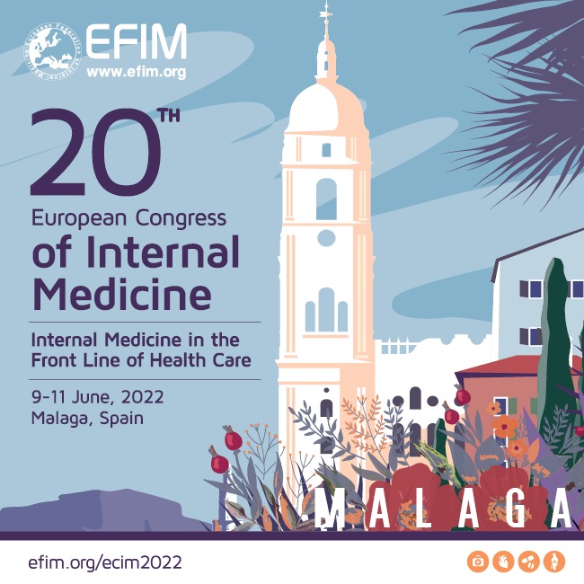 ECIM 2022 Malaga Congress, 20th European Congress of Internal Medicine