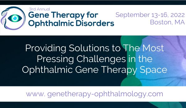 3rd Gene Therapy for Ophthalmic Disorders 2022
