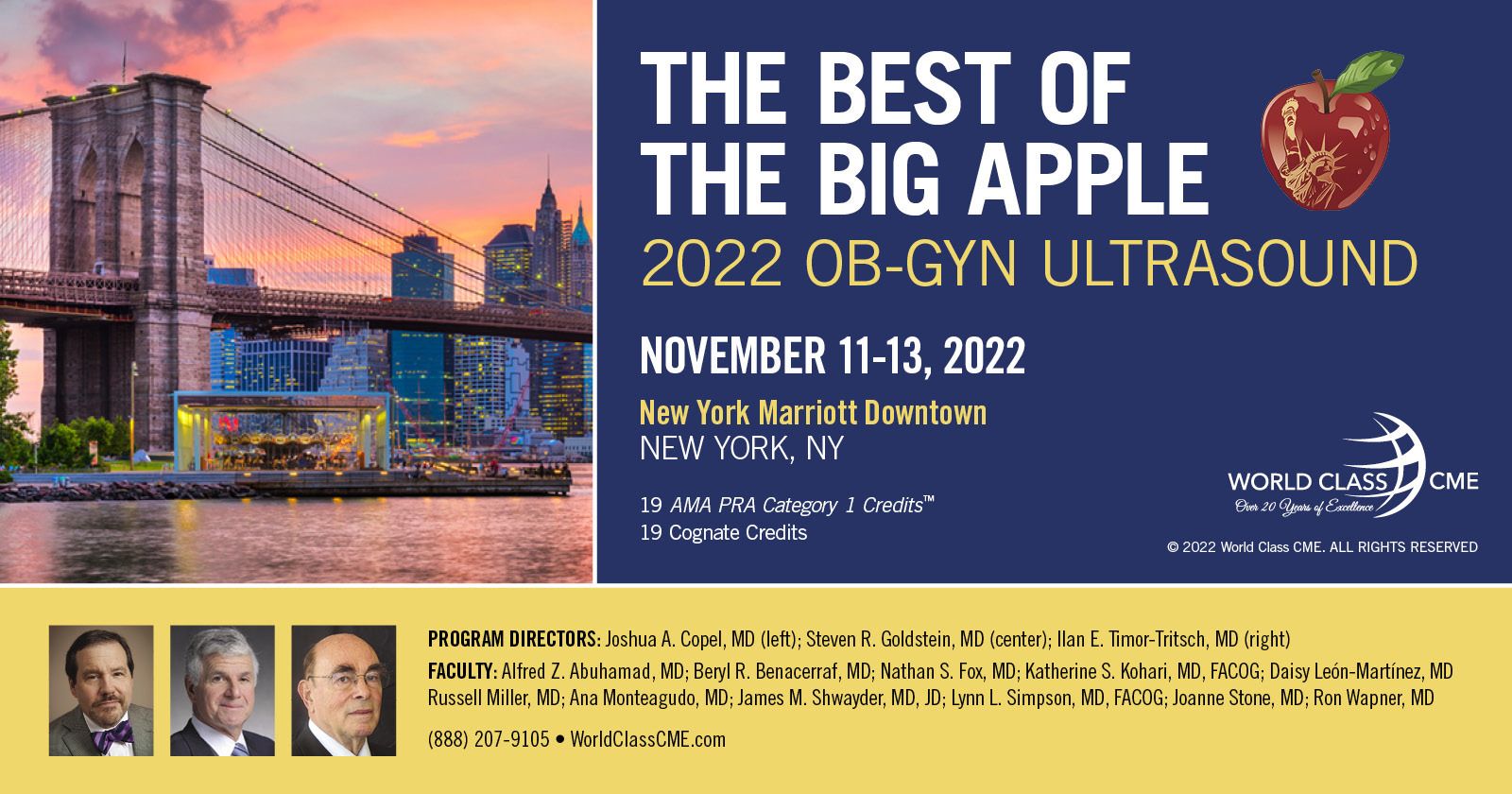 The Best of the Big Apple 2022 OBGYN Ultrasound