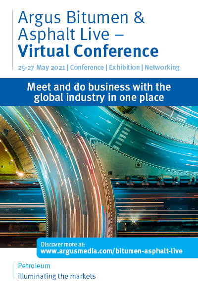 Argus Bitumen & Asphalt Live - Virtual Conference